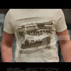 T-Shirt Porsche 917 n° 20 Le Mans Creme - Herren
