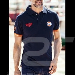 Polo shirt Gulf Classic navy blue - men