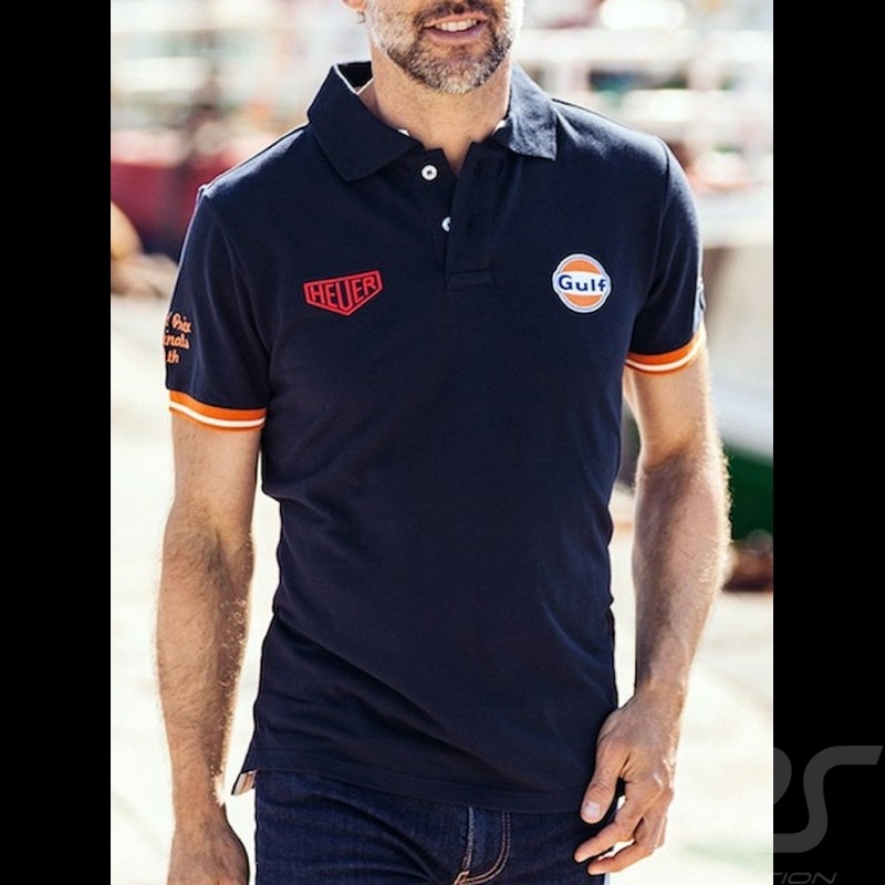 Polo-shirt Gulf Klassische marineblau - Herren
