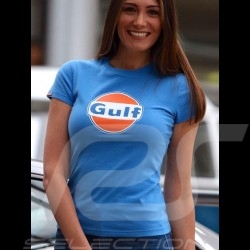 T-Shirt Gulf cobalt blue  - women