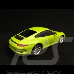 Porsche 911 R type 991 2016 light green 1/43 Minichamps CA04316094