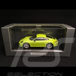 Porsche 911 R type 991 2016 light green 1/43 Minichamps CA04316094