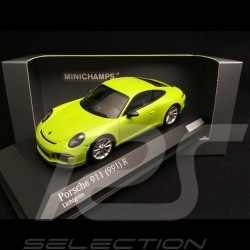 Porsche 911 R type 991 2016 light green 1/43 Minichamps CA04316094
