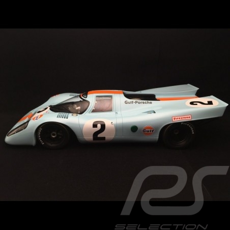 Porsche 917 K vainqueur winner Sieger Daytona 1970 n° 2 Gulf 1/12 Truescale TSM141204