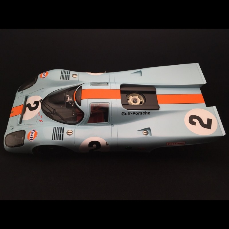 Porsche 917K Daytona 1970 N°2 Gulf - Universal Hobbies 1/18 - État Neuf
