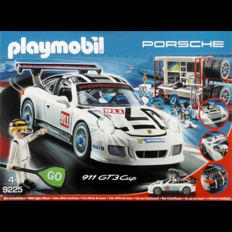 Plante ale skade Playmobil Porsche 911 GT3 Cup white Playmobil 9225