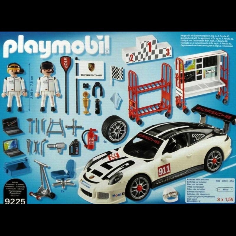 Plante ale skade Playmobil Porsche 911 GT3 Cup white Playmobil 9225