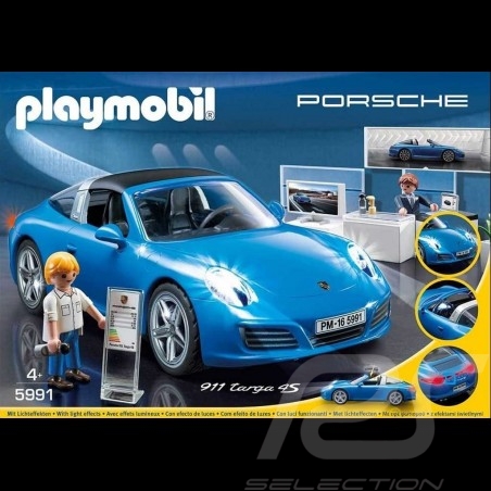 Playmobil Porsche 911 Targa 4S blau Playmobil 5991