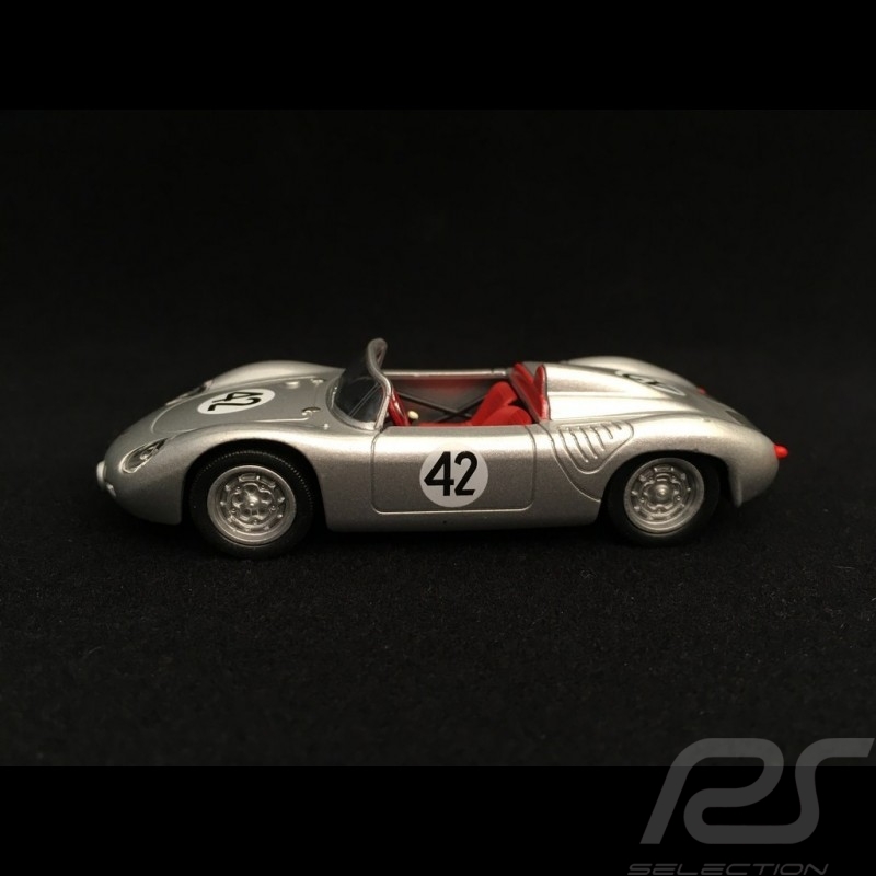 Porsche 718 RS 60 Spyder Vainqueur Winner Sieger 12h Sebring 1960 n° 42 Herrmann 1/43 Welly MAP01971817