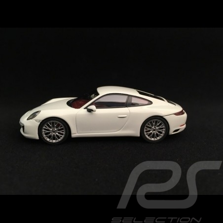 Porsche 911 type 991 Carrera 4S coupé ph II 2017 blanc white weiß 1/43 Herpa 071048