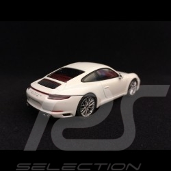 Porsche 911 type 991 Carrera 4S coupé ph II 2017 white 1/43 Herpa 071048