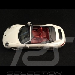 Porsche 911 type 991 Carrera S Cabriolet ph II 2017 white 1/43 Herpa 070980