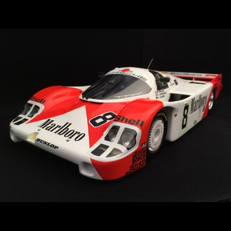 Porsche 956 Le Mans 1983 n° 8 Sorga SA Wollek 1/12 Truescale TSM151210