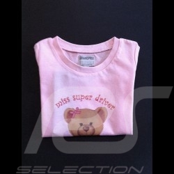 T-Shirt Gulf teddy bear pink  - kids