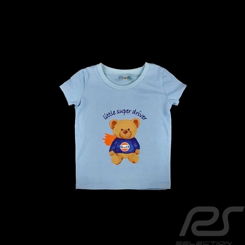 T-Shirt Gulf teddy bear blue 