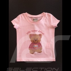 T-Shirt Gulf Teddybär rosa - Kinder
