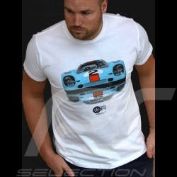 T-Shirt Gulf Porsche 917 weiß - Herren