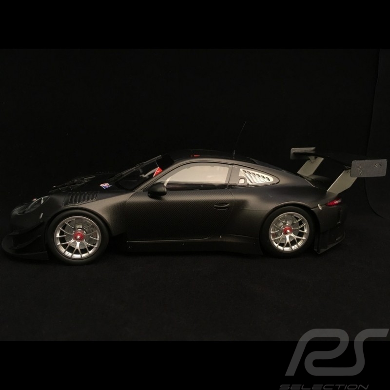 Porsche 911 GT3 R type 991 test Nürburgring 2015 carbon 1/18 Minichamps 155156161