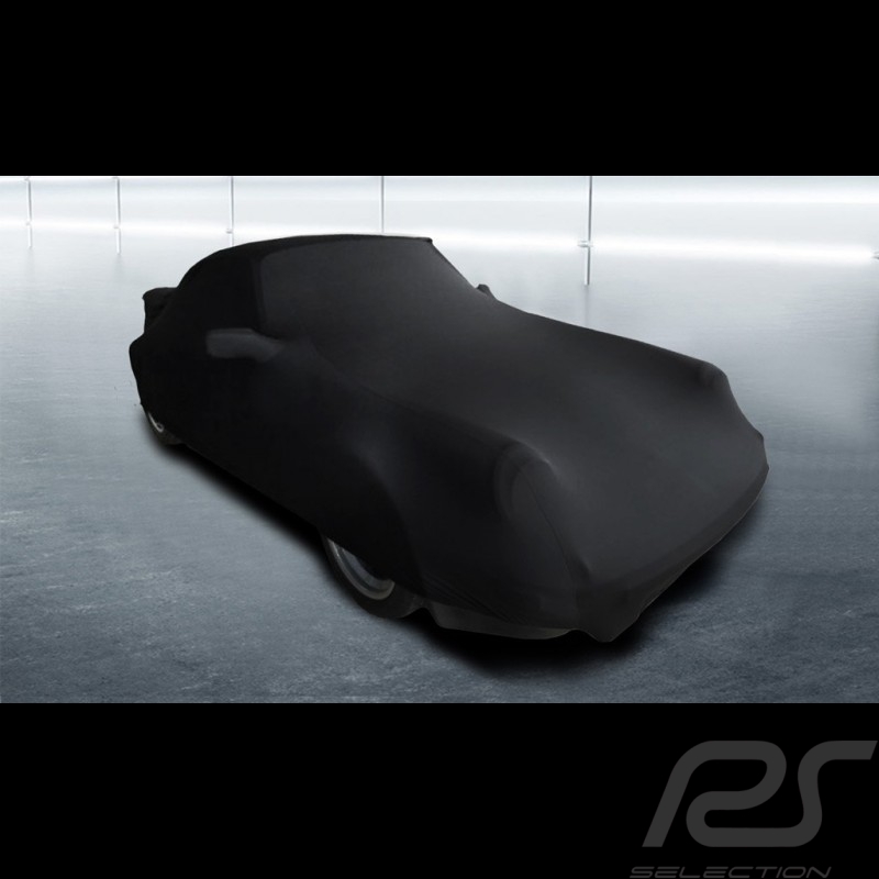 Housse de protection intérieur Indoor car cover Fahrzeugabdeckung Porsche 911 Turbo 3.0 / 3.3 noire Black Schwarz Qualité Premiu