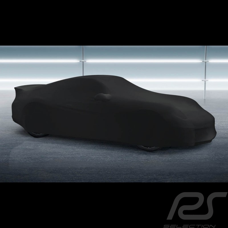 Housse de protection intérieur Indoor car cover Fahrzeugabdeckung Porsche 911 Type 991 Turbo noire Black Schwarz Qualité Premium