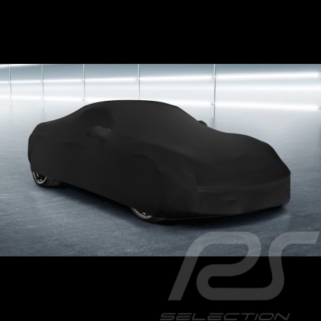 Housse de protection intérieur Indoor car cover Fahrzeugabdeckung Porsche 718 Boxster / Boxster S noire Black Schwarz Quali