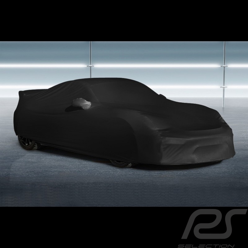 Indoor Fahrzeugabdeckung Porsche Cayman GT4 schwarz Premium Qualität