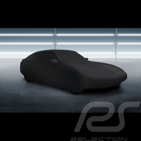 Indoor Fahrzeugabdeckung Porsche Cayman GT4 schwarz Premium Qualität