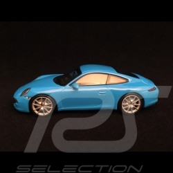 Porsche 911 Carrera S type 991 Riviera blau 1/43 Minichamps 940060220