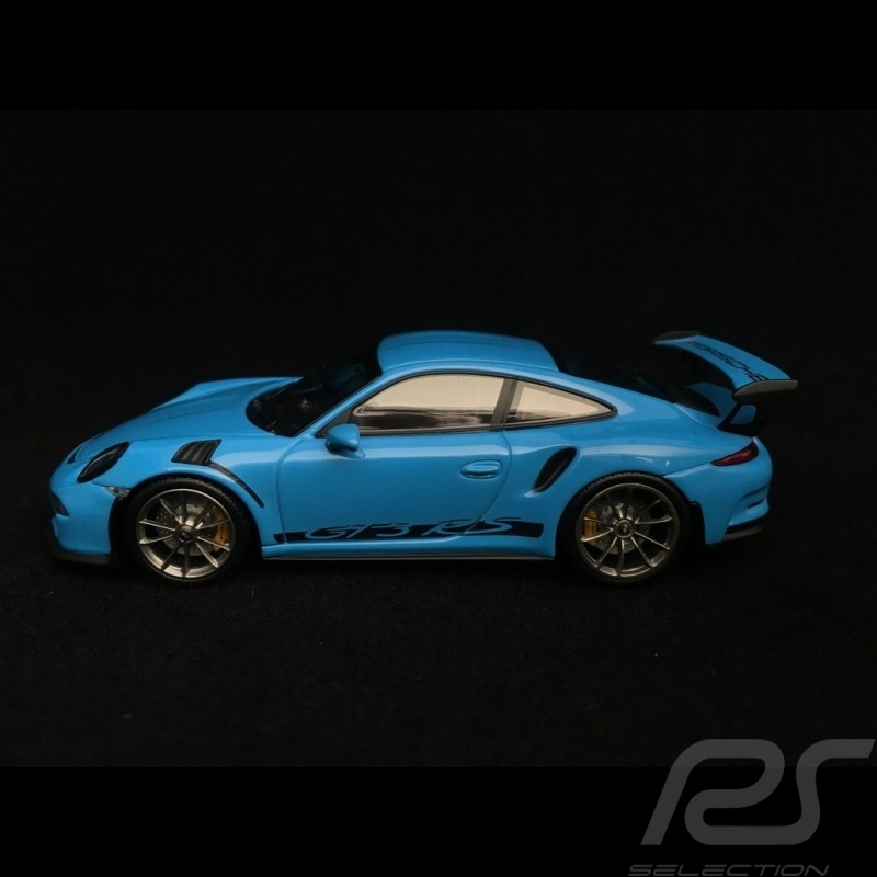 Porsche 911 GT3 RS type 991 2014 riviera blau 1/43 Minichamps 410063222