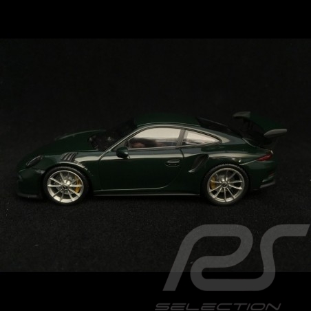 Porsche 911 GT3 RS type 991 2014 british racing green 1/43 Minichamps CA04316100