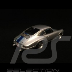 Porsche 911 68R Magnus Walker metallic silbergrau / blau 1/43 Schuco 450891600