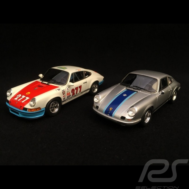 Duo Porsche 911 Magnus Walker 1/43 Schuco 450891600 450891500