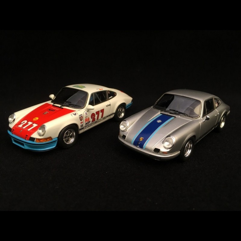 Duo Porsche 911 Magnus Walker 1/43 Schuco 450891600 450891500