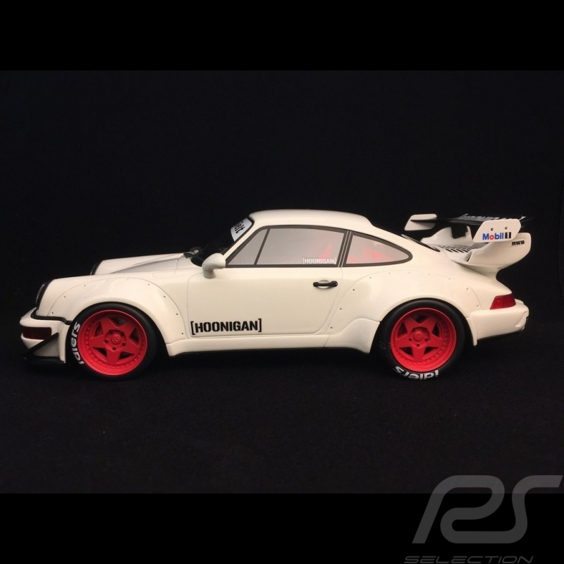 Porsche 911 RWB typ 964 Hoonigan weiß 1/18 GT SPIRIT GT732