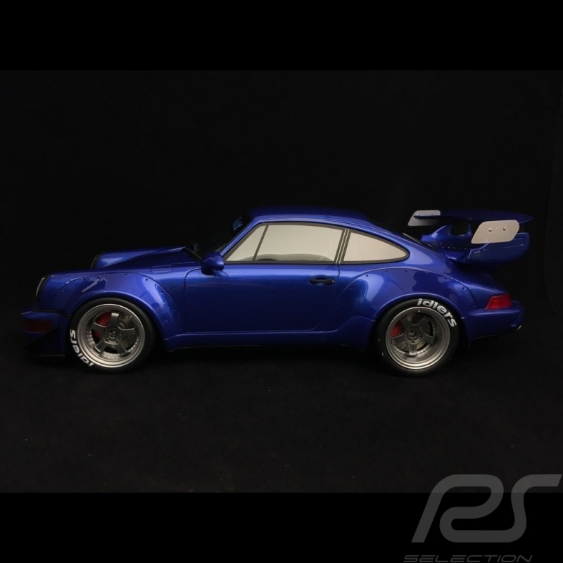Porsche 911 typ 964 RWB metallic nachtblau 1/18 GT SPIRIT ZM100