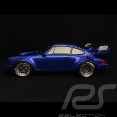 Porsche 911 type 964 RWB metallic night blue 1/18 GT SPIRIT ZM100