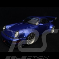 Porsche 911 type 964 RWB bleu nuit métallisé metallic night blue metallic nachtblau 1/18 GT SPIRIT ZM100