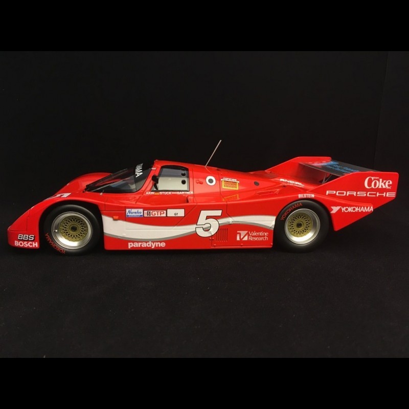 Porsche 962 IMSA winner Sebring 1986 n° 5 Coke 1/18 Norev 187409