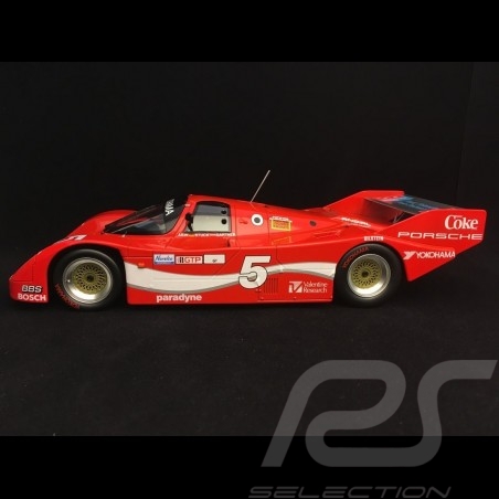 Porsche 962 IMSA vainqueur winner Sieger Sebring 1986 n° 5 Coke 1/18 Norev 187409