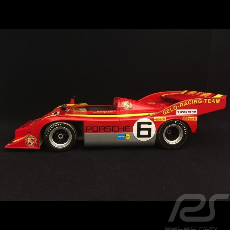 Porsche 917 10 Interserie 1973 n° 6 Gelo Racing Loos 1/18 Minichamps 153736506