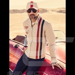 Jacket Gulf Steve Mc Queen Le Mans cotton beige - men