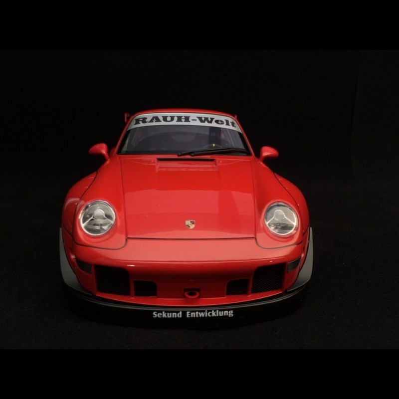 Porsche 911 type 993 RWB Naginata red gun 1/18 Autoart 78153