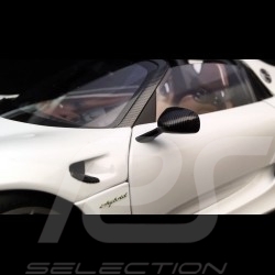 Porsche 918 Spyder 2015 blanche white weiß 1/18 Autoart 77926