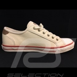 Heuer sneaker / basket shoes style Converse cream - men