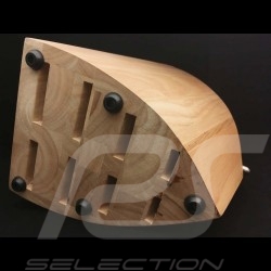 Bloc en bois pour 8 couteaux Porsche Design Type 301 Design by F.A. Porsche Chroma P12