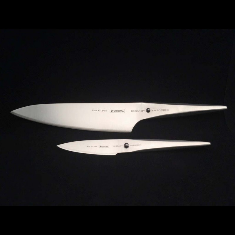 Knives Set Type 301 Design by F.A. Porsche Duo Chef Chroma P918
