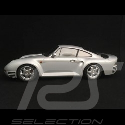 Porsche 959 1987 silver grey 1/18 Minichamps 155066201