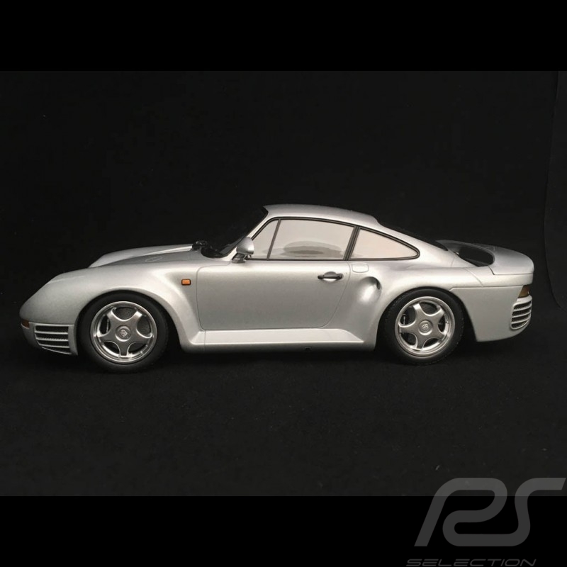 Porsche 959 1987 silbergrau 1/18 Minichamps 155066201