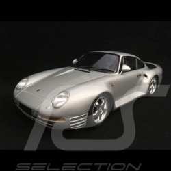 Porsche 959 1987 silver grey 1/18 Minichamps 155066201