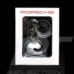 Porsche Schlüsselanhänger Helm 911 RSR / 919 Hybrid N° 1 weiß 1/12 Spark WAX01012017